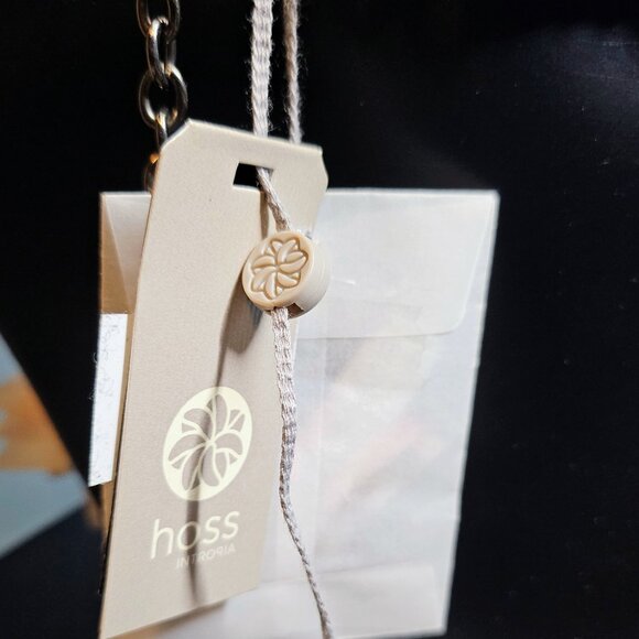 Hoss Intropia Woven Floral Statement Necklace - Picture 9 of 10